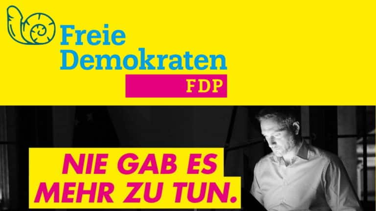 Read more about the article FDP: Von der Spaßpartei zur Depri-Model-Bude