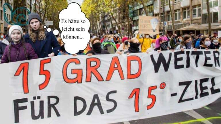 Read more about the article Großes Klima-Missverständnis: Fridays for Future will 15-Grad-Ziel erreichen