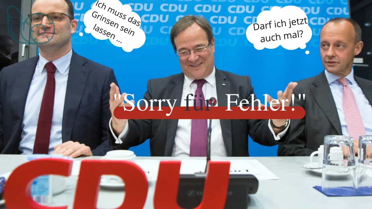 Bild für den Beitrag: CDU-Politiker entschuldigen sich für Fehler
