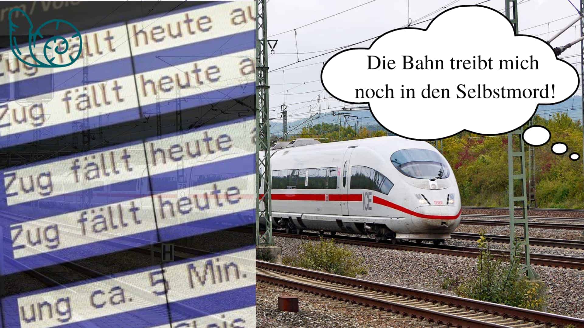Bild für den Beitrag: Mann scheitert mit Selbstmord an Deutscher Bahn