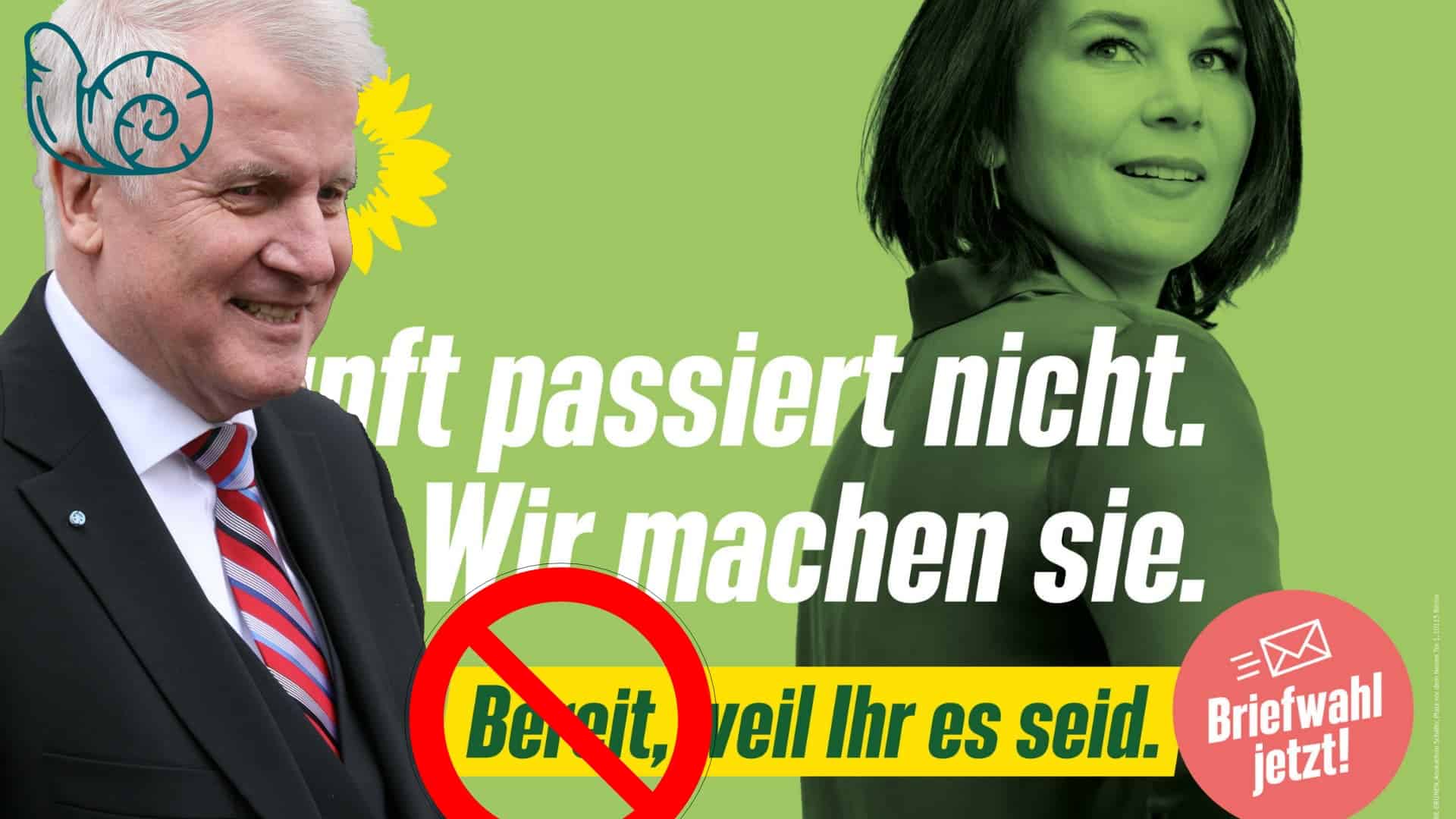 Bild für den Beitrag: Seehofer - Die Grünen regieren
