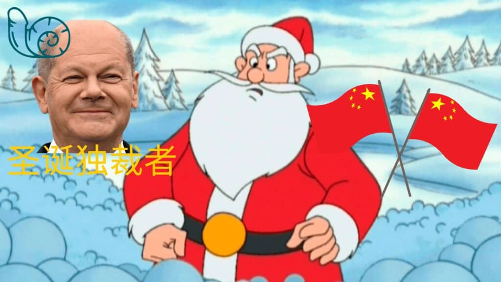 Bild für den Beitrag: Weihnachtsmann Verkauf nach China