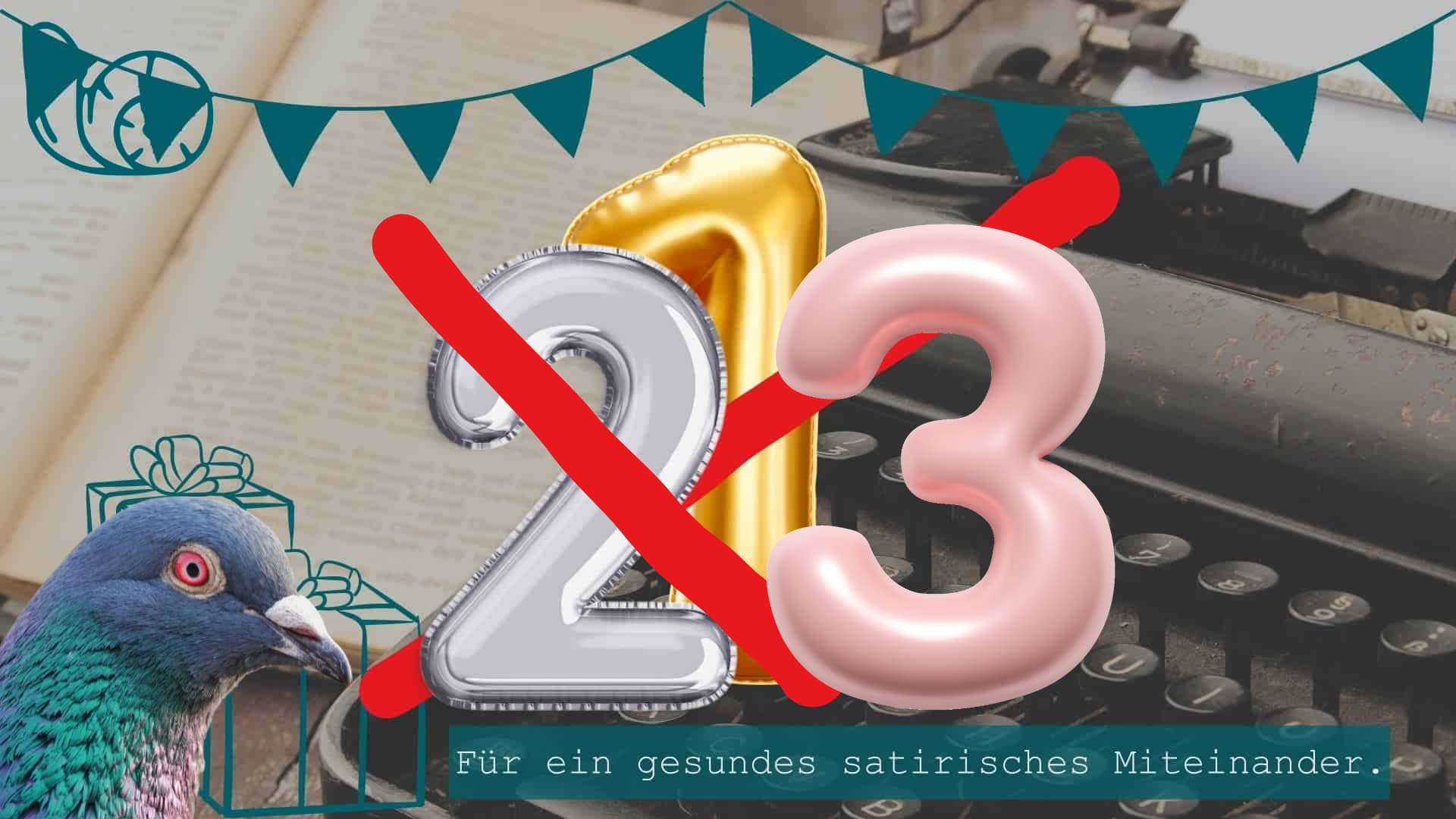 Bild für den Beitrag: Die Satirebehörde wird 3 Jahr alt